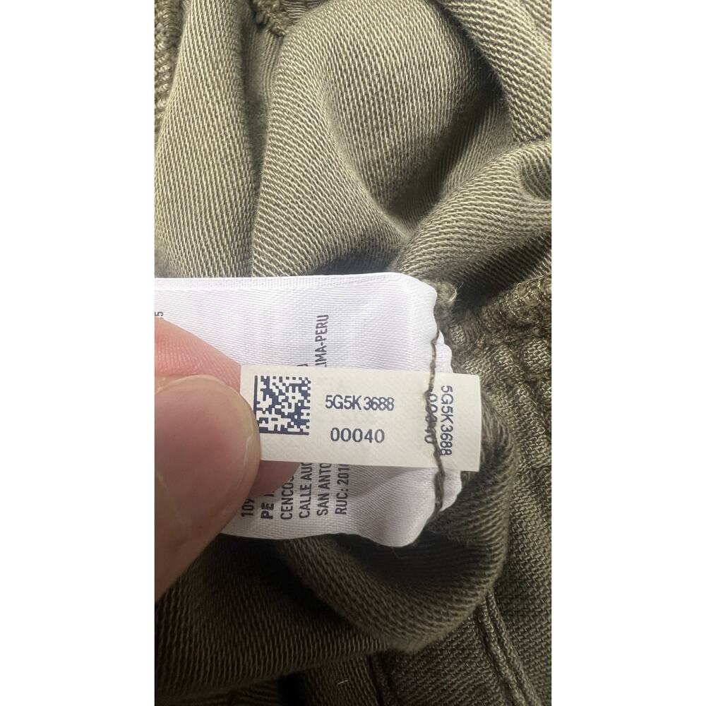 American Eagle Women's Utility Jacket Size M Funnel Neck Military Lightweight - Picture 12 of 12